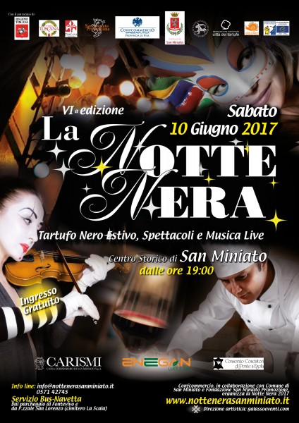 San Miniato festa Notte Nera 2017 Pisa