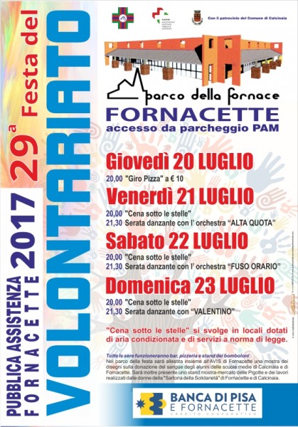 Fornacette Festa della Pubblica Assistenza Pisa