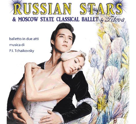 Colle Val d'Elsa danza i Russian Stars con Il lago dei cigni Siena