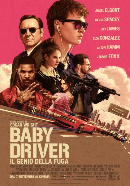 Film Cinema Baby Driver - Il genio della fuga Arezzo Firenze Grosseto Livorno Lucca Massa Carrara Pisa Pistoia Prato Siena