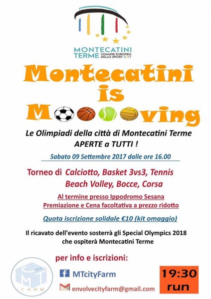 Montecatini Terme evento sportivo Mct is Mooving Pistoia