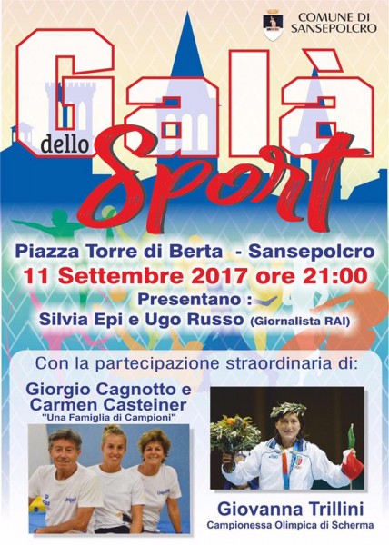 Sansepolcro Galà dello Sport Arezzo