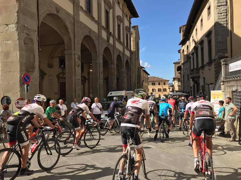 Sansepolcro corsa cicloturistica Arezzo