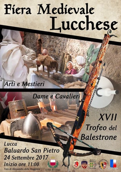 Lucca fiera medievale lucchese della Compagnia Balestrieri 