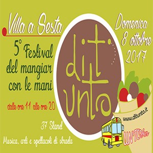 Castelnuovo Berardenga festa Festival del Mangiar con le Mani Dit’Unto Siena