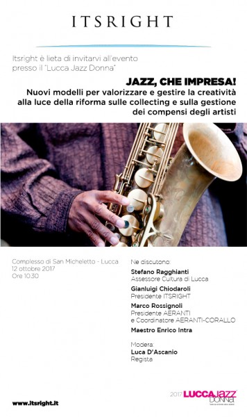 Lucca convegno musicale Jazz che impresa