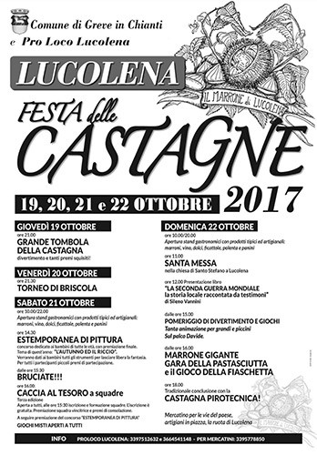 Greve in Chianti Festa delle Castagne Firenze