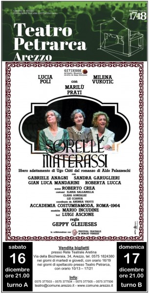 Arezzo teatro Sorelle materassi