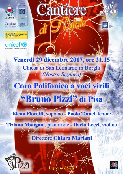 Lucca concerto del Coro Polifonico di voci virili Bruno Pizzi