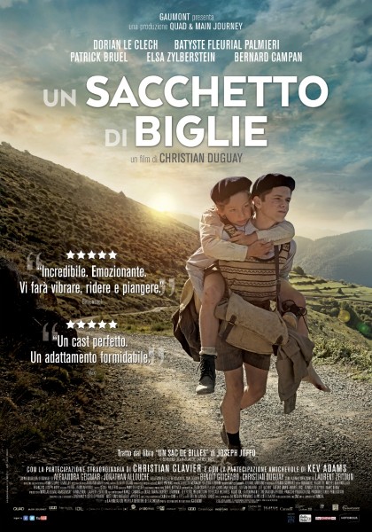 Film Cinema Un sacchetto di biglie Arezzo Firenze Grosseto Livorno Lucca Massa Carrara Pisa Pistoia Prato Siena