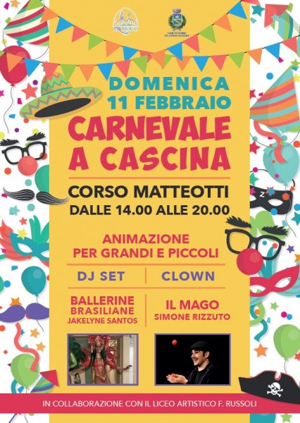 Cascina festa Carnevale a Cascina Pisa