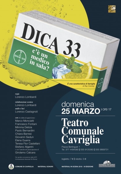 Cavriglia teatro Dica 33 Arezzo