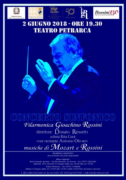 Arezzo concerto Filarmonica Gioachino Rossini