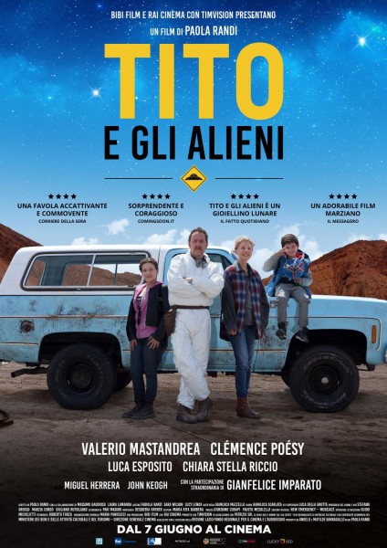 Film Cinema Tito e gli alieni Arezzo Firenze Grosseto Livorno Lucca Massa Carrara Pisa Pistoia Prato Siena