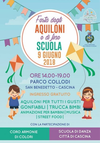 Cascina Festa degli aquiloni Pisa