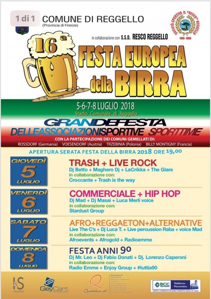 Reggello Festa Europea della Birra Firenze
