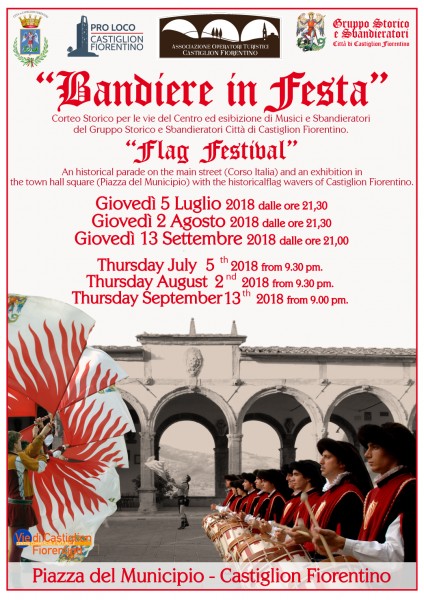 Castiglion Fiorentino Festival delle Bandiere Arezzo