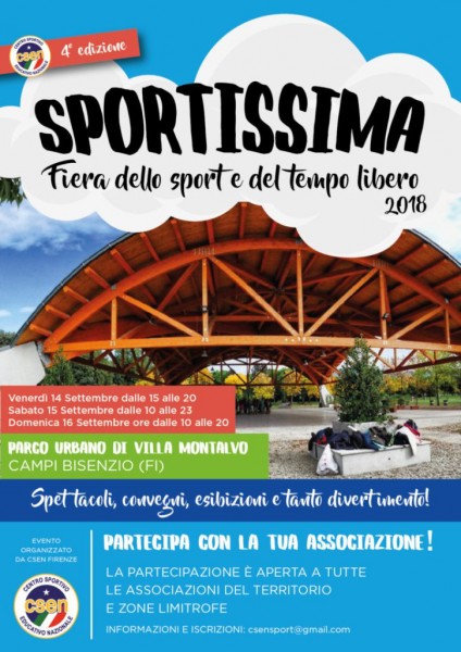 Campi Bisenzio fiera della sport Sportissima 2018 Firenze