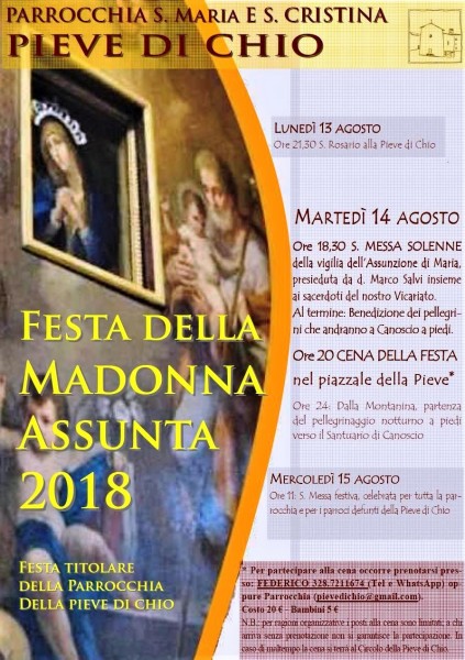 Castiglion Fiorentino Festa della Madonna Assunta Arezzo