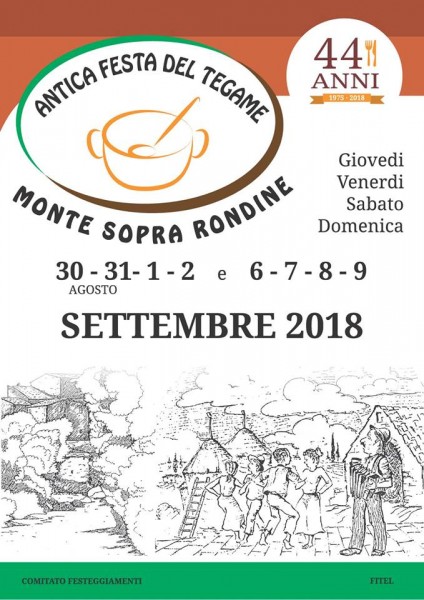 Monte Sopra Rondine L'Antica Festa del Tegame Arezzo