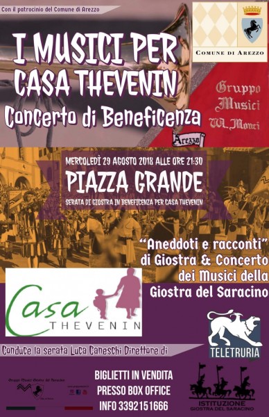 Arezzo concerto I Musici per Casa Thevenin
