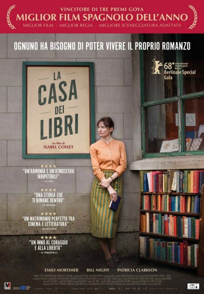 Film Cinema La casa dei libri Arezzo Firenze Grosseto Livorno Lucca Massa Carrara Pisa Pistoia Prato Siena