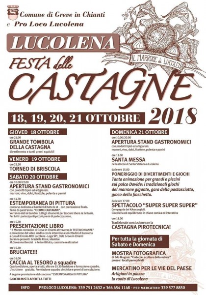 Lucolena Festa delle Castagne Firenze