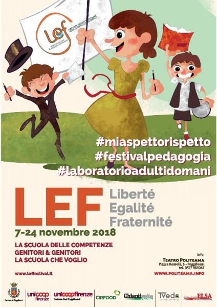 Poggibonsi festival pedagogico LEF Siena