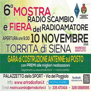 Torrida di Siena la 6° Mostra Radio Scambio e Fiera del Radioamatore Siena
