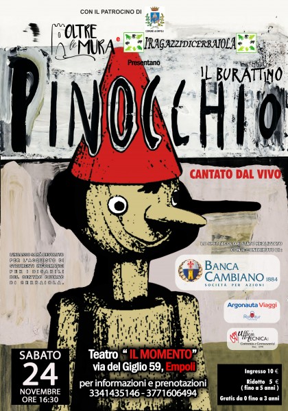Empoli teatro Pinocchio Firenze