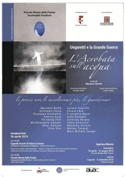 A Palazzo Ducale a Lucca la Mostra "Ungaretti e la Grande Guerra"
