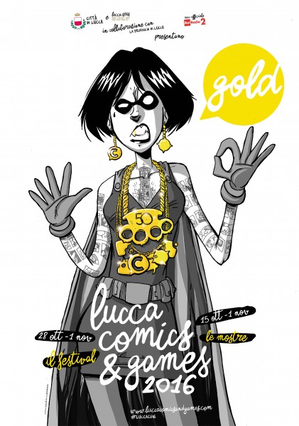 Lucca mostra mercato del fumetto Lucca Comics & Games 2016