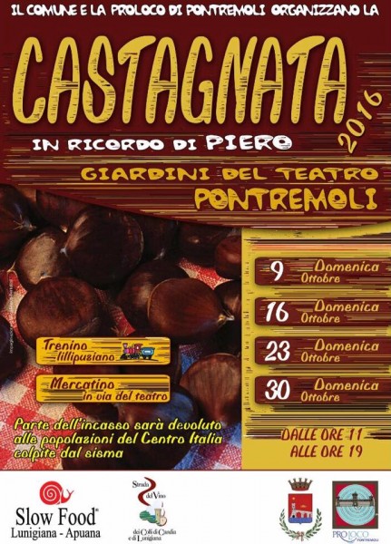 Pontremoli festa sagra Castagnata Massa Carrara