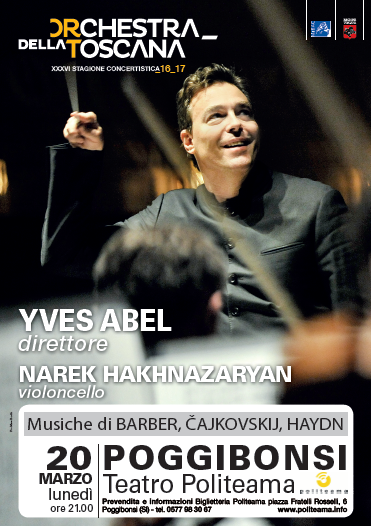 Poggibonsi concerto Narek Hakhnazaryan Siena