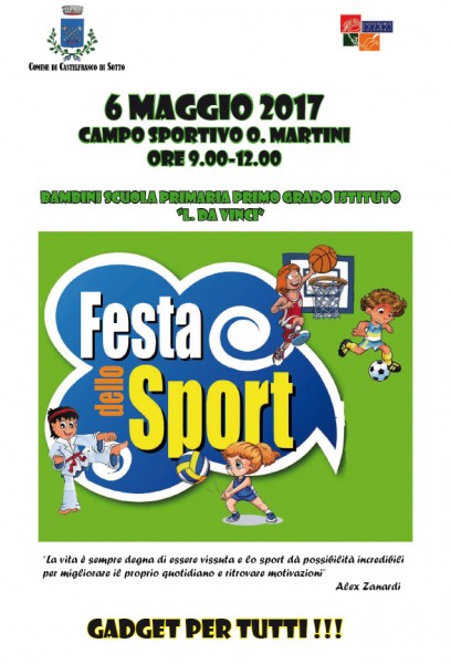 Castelfranco di Sotto Festa dello Sport Pisa