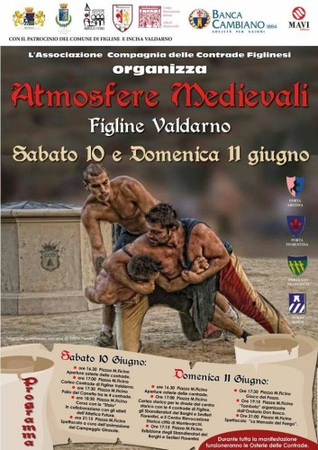 Figline Valdarno festa medioevale Atmosfere Medievali Firenze