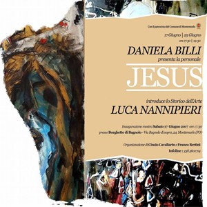 Montemurlo mostra Jesus di Daniela Billi Prato