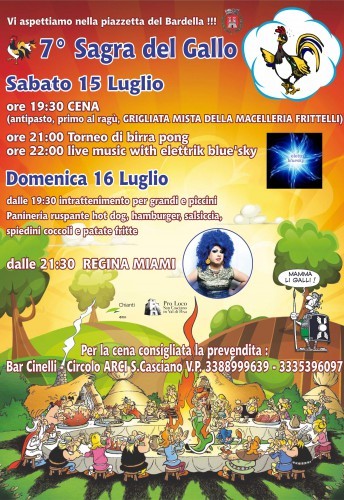 San Casciano Val di Pesa festa Sagra del Gallo Firenze