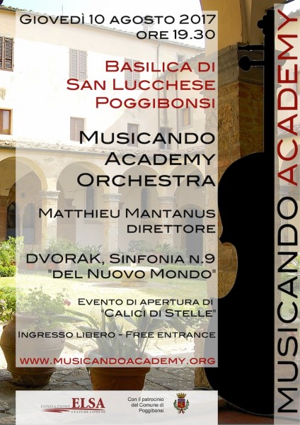 Poggibonsi il concerto di Musicando Academy Siena