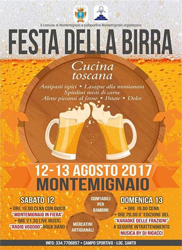 Montemignaio Festa della Birra Arezzo