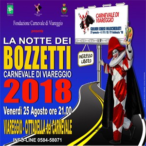 Viareggio presentazione dei bozzetti del Carnevale 2018 Lucca
