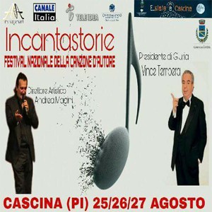 Cascina Festival nazionale della canzone d'autore Incantastorie Pisa