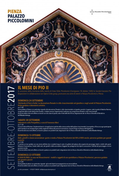 Pienza incontri culturali Mese di Pio II Siena