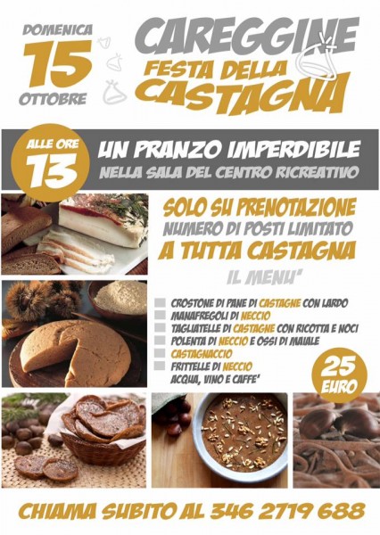 Careggine Festa della Castagna Lucca