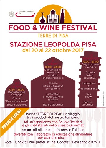 Pisa fiera enogastronomica Food&Wine Terre di Pisa