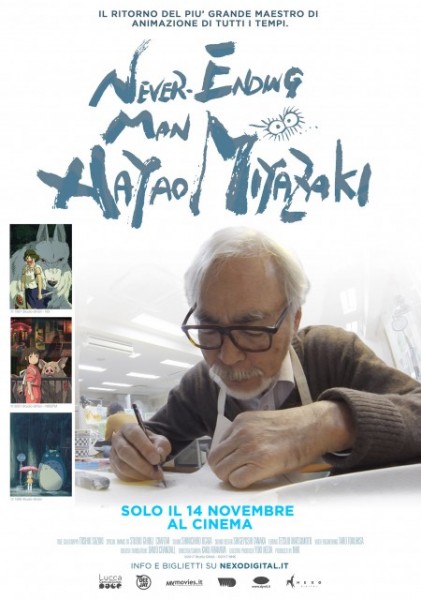 Firenze documentario film cinema Miyazaky: never ending man