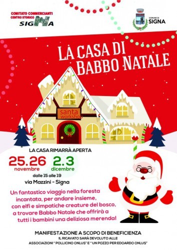 Signa La Casa di Babbo Natale Firenze