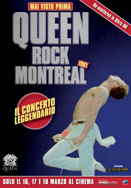 Queen Rock Montreal dal 15 marzo nelle sale Italiane