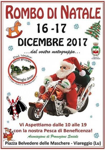 Viareggio festa natalizia Rombo di Natale Lucca