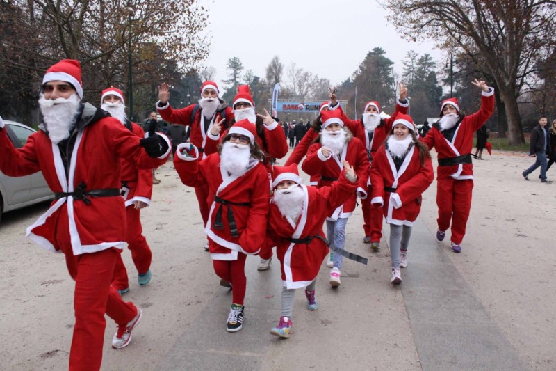Cortona Marcia dei Babbo Natale Arezzo